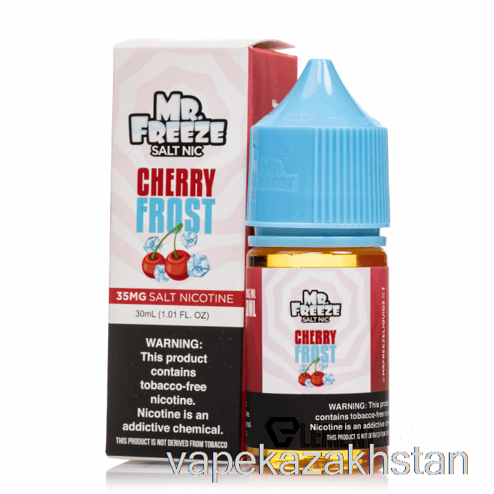 Vape Disposable Cherry Frost - Mr Freeze Salts - 30mL 35mg